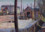 Paul Signac, Railway junction near Bois Colombes